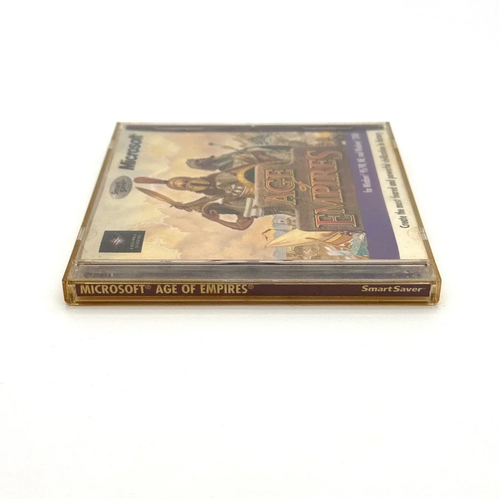 Age of Empires PC CD-ROM Game 2001 Microsoft SmartSaver Series Jewel Case